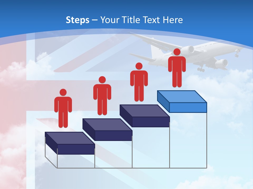 Departure Country Clouds PowerPoint Template