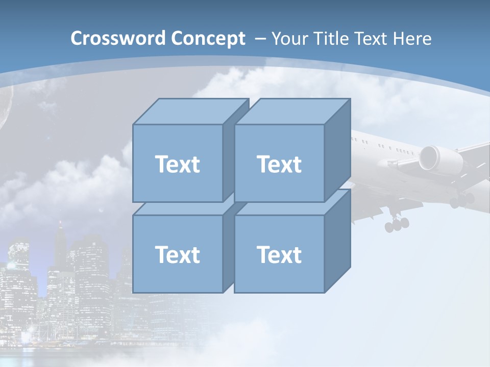 Island Wall Street Family PowerPoint Template