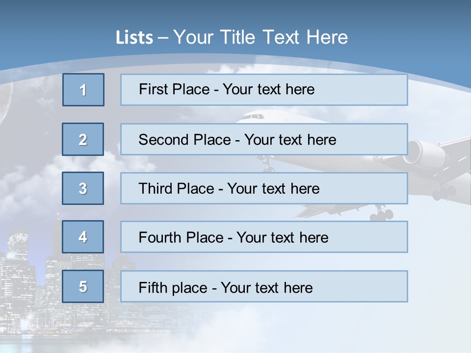 Island Wall Street Family PowerPoint Template