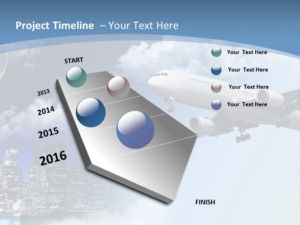 Island Wall Street Family PowerPoint Template