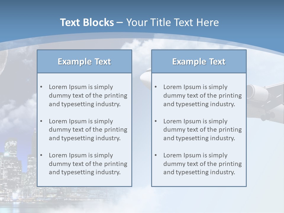 Island Wall Street Family PowerPoint Template