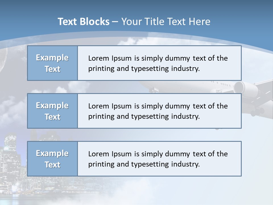 Island Wall Street Family PowerPoint Template