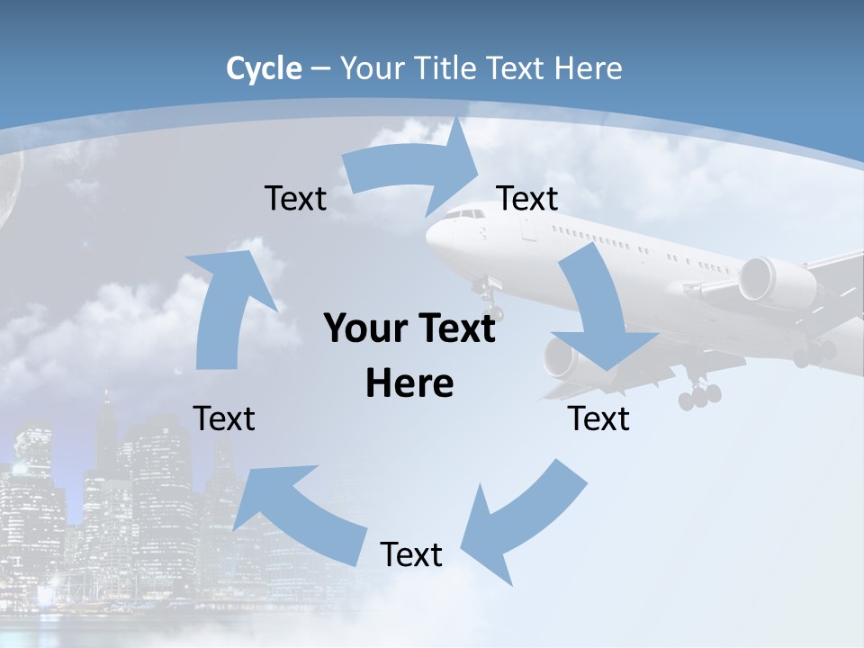 Island Wall Street Family PowerPoint Template