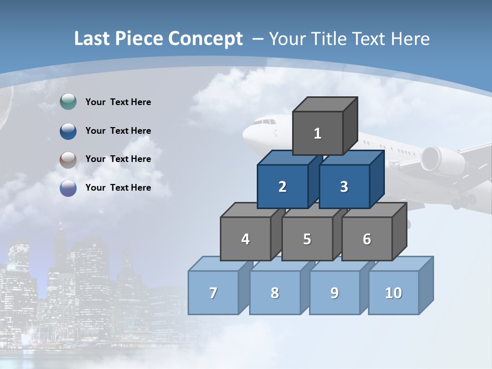 Island Wall Street Family PowerPoint Template