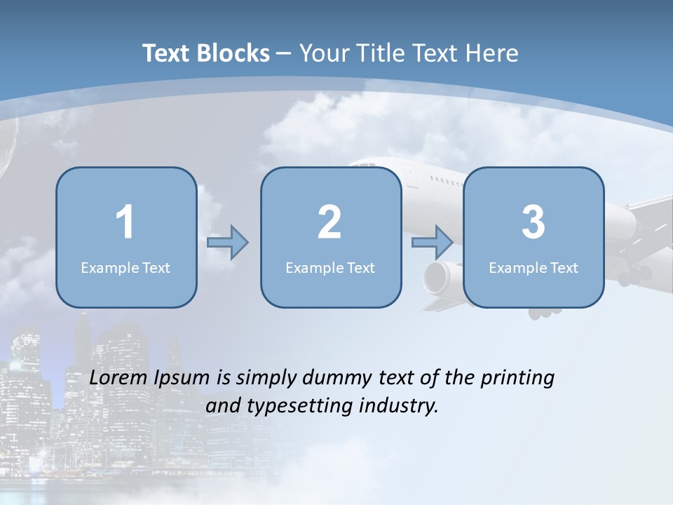 Island Wall Street Family PowerPoint Template