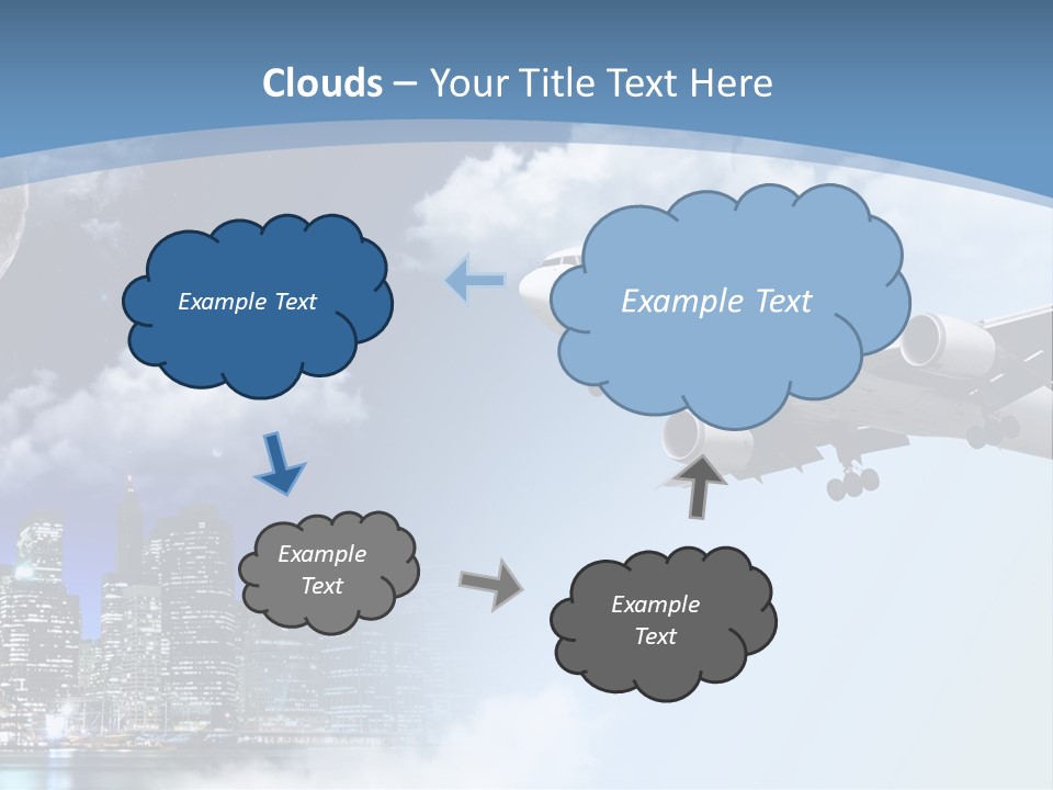 Island Wall Street Family PowerPoint Template