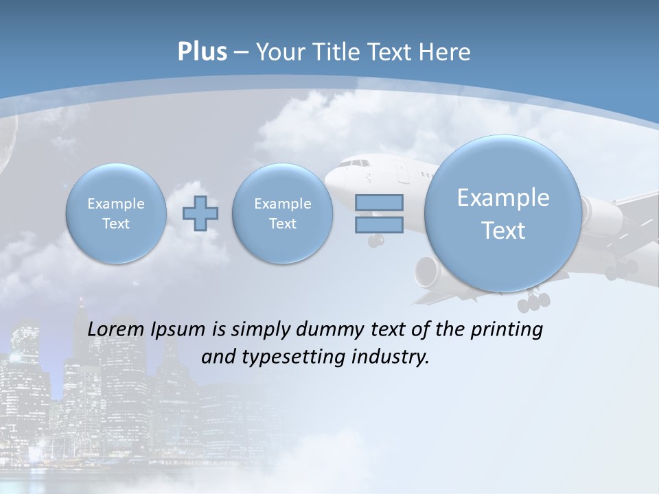 Island Wall Street Family PowerPoint Template