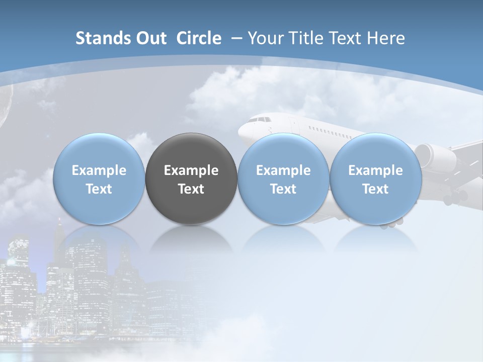 Island Wall Street Family PowerPoint Template
