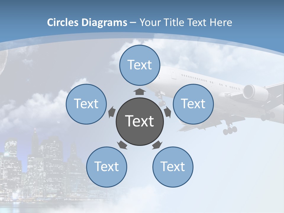 Island Wall Street Family PowerPoint Template