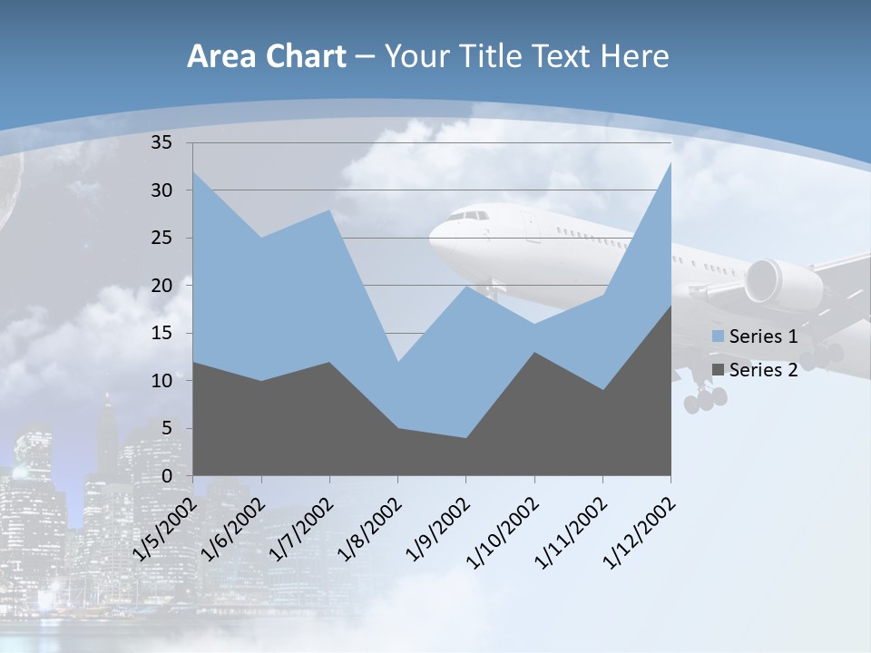 Island Wall Street Family PowerPoint Template