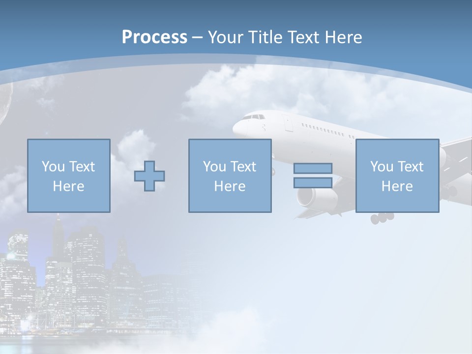 Island Wall Street Family PowerPoint Template