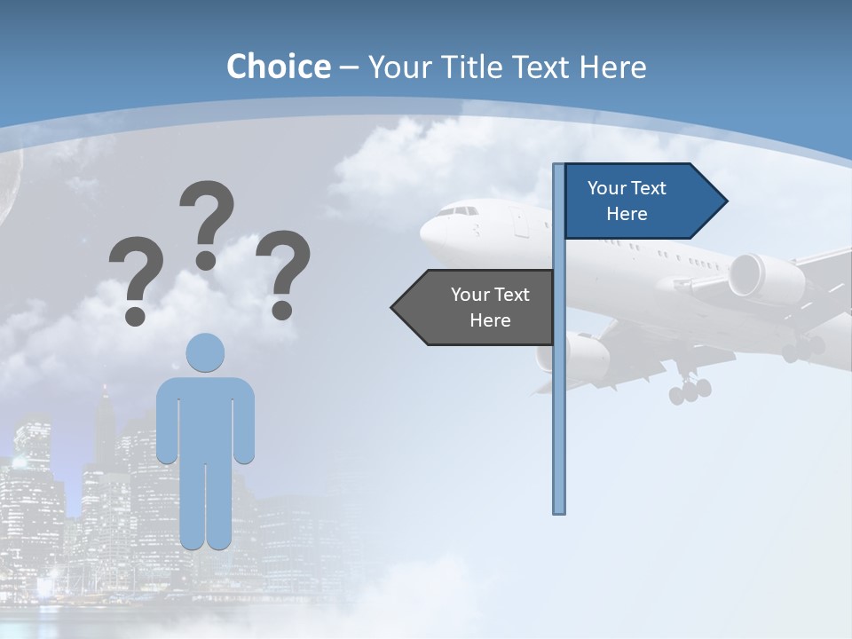 Island Wall Street Family PowerPoint Template