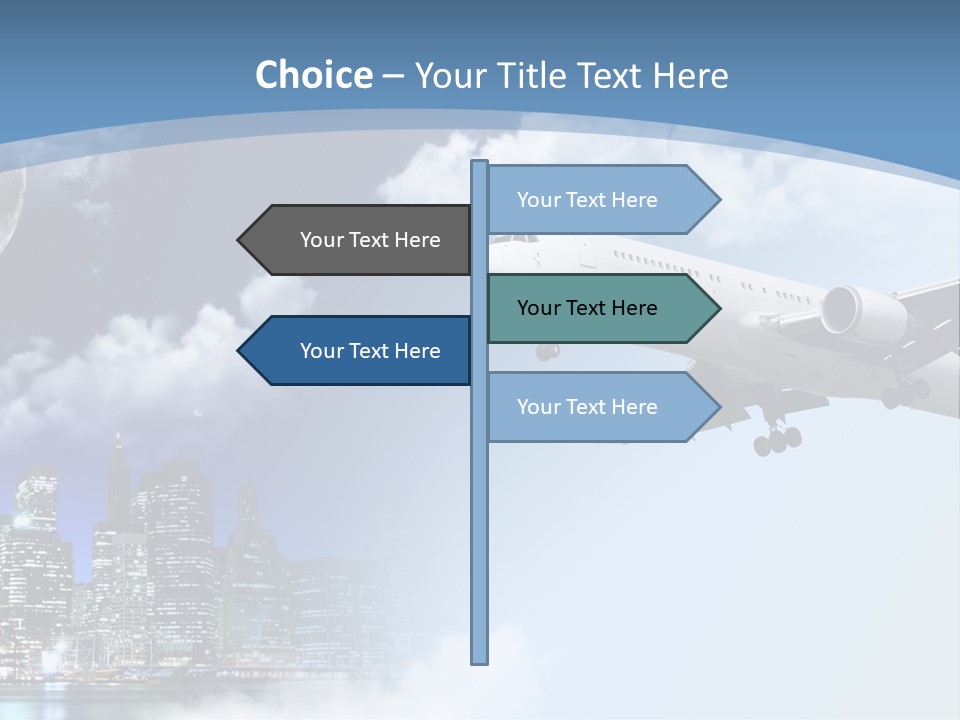 Island Wall Street Family PowerPoint Template