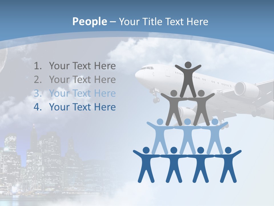 Island Wall Street Family PowerPoint Template