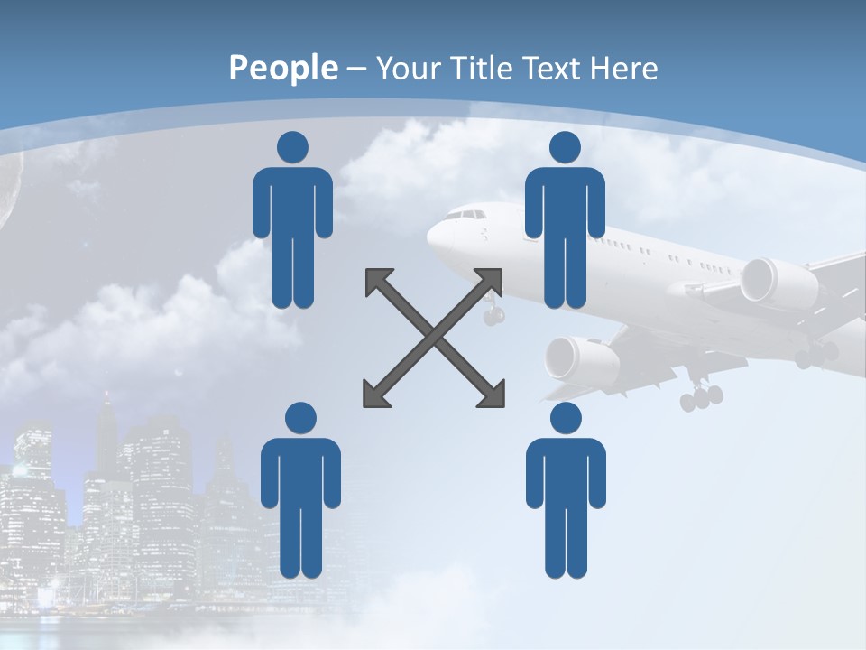 Island Wall Street Family PowerPoint Template