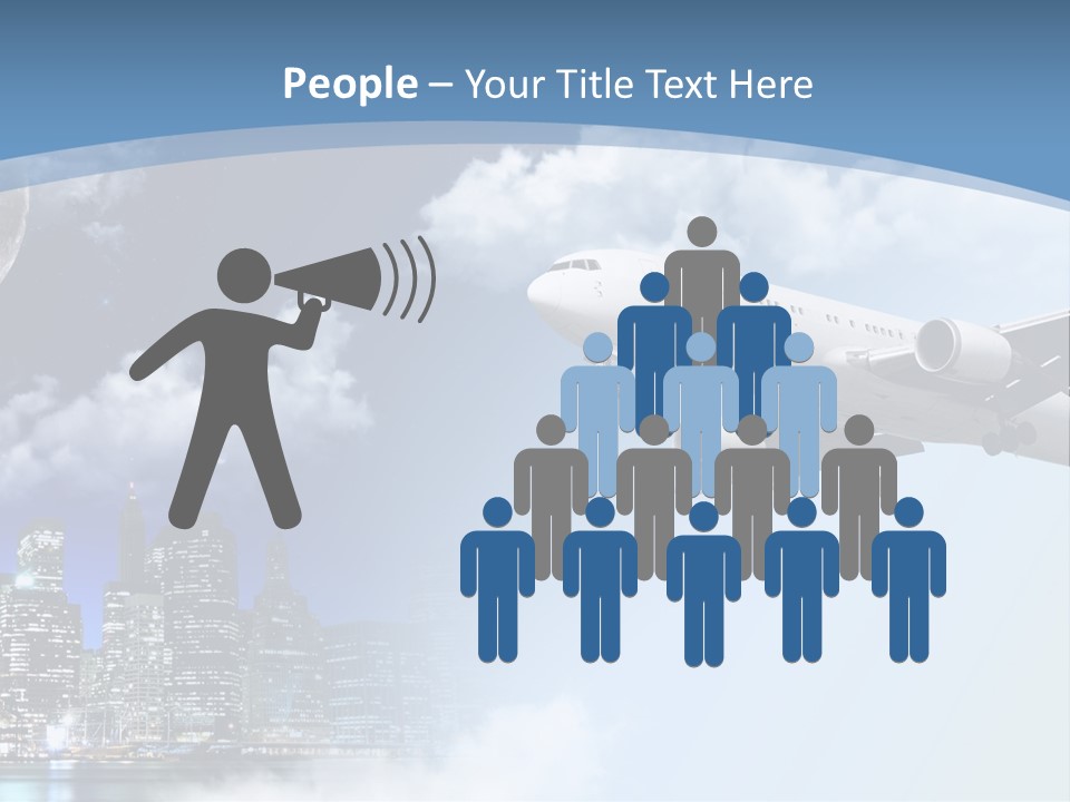 Island Wall Street Family PowerPoint Template