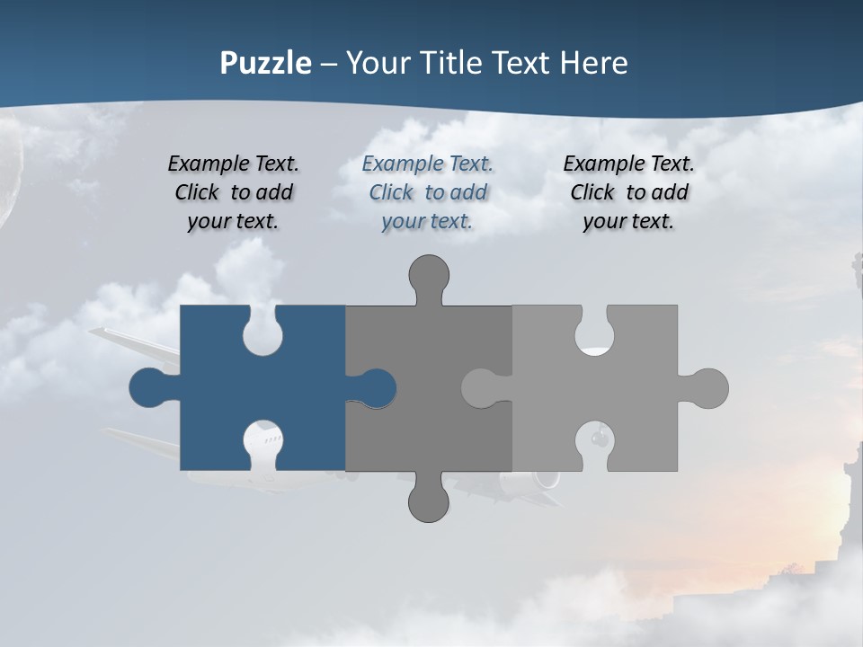 Country Airport Turism PowerPoint Template