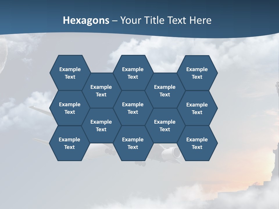 Country Airport Turism PowerPoint Template