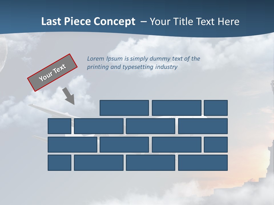Country Airport Turism PowerPoint Template