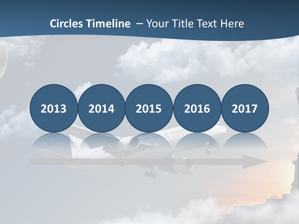 Country Airport Turism PowerPoint Template