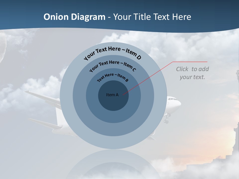 Country Airport Turism PowerPoint Template