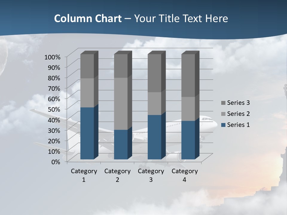 Country Airport Turism PowerPoint Template