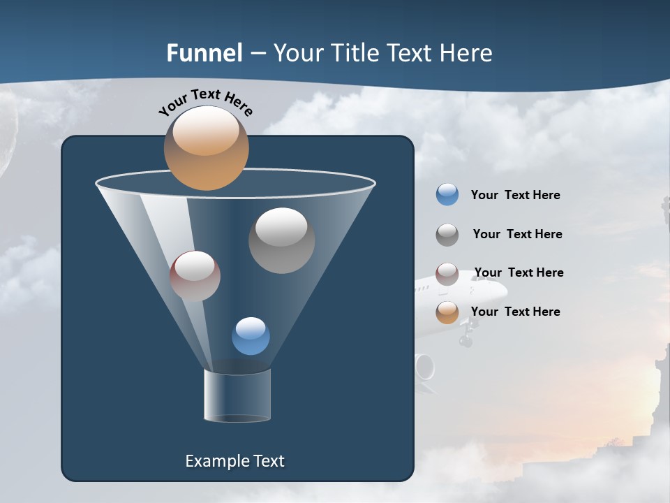Country Airport Turism PowerPoint Template