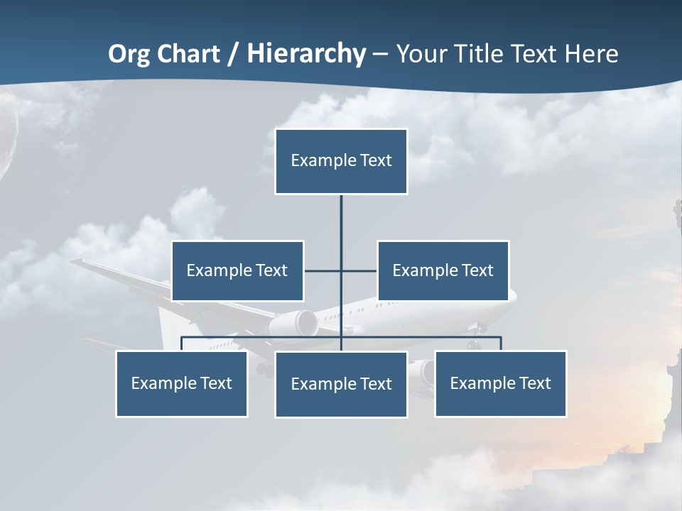 Country Airport Turism PowerPoint Template