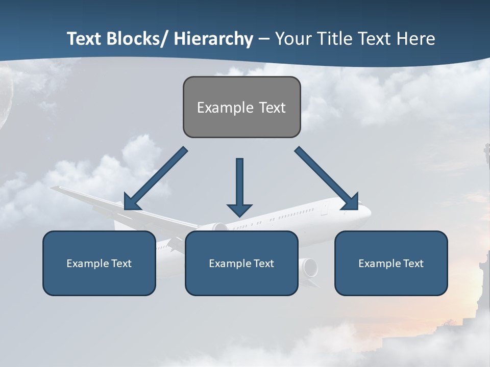 Country Airport Turism PowerPoint Template
