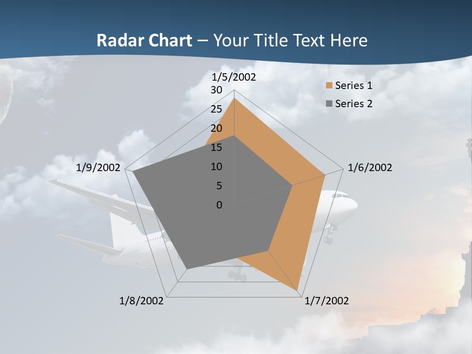 Country Airport Turism PowerPoint Template