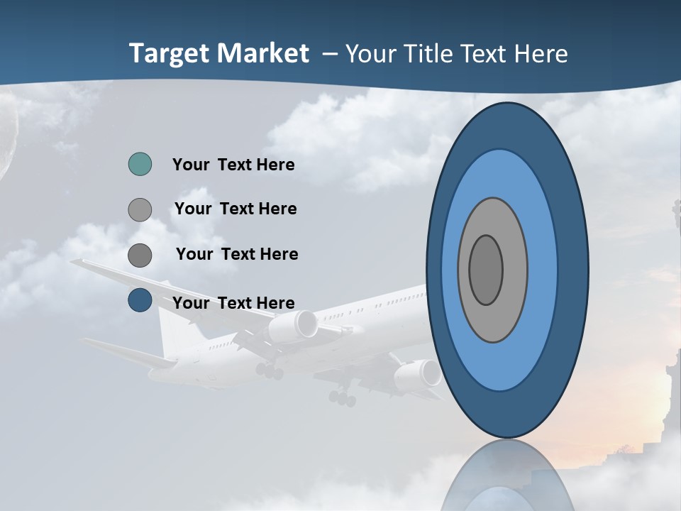 Country Airport Turism PowerPoint Template