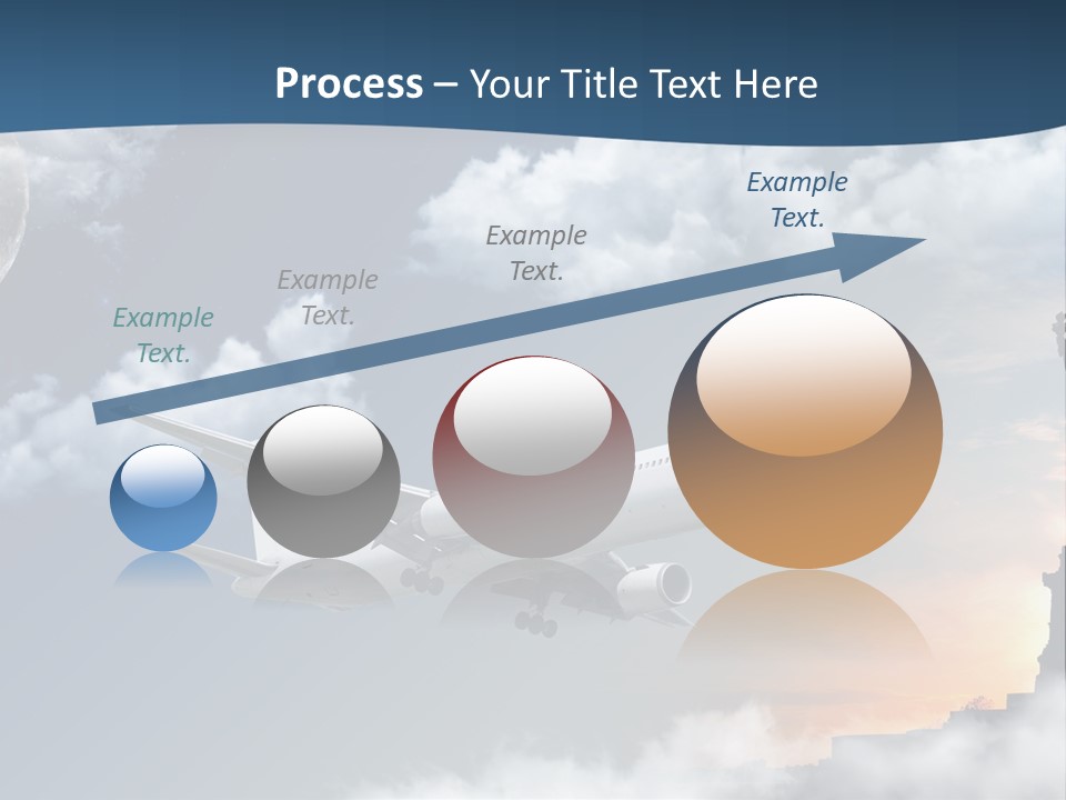 Country Airport Turism PowerPoint Template