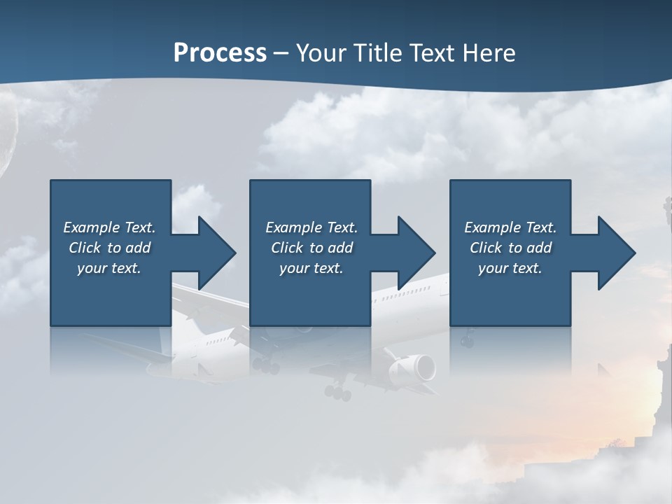 Country Airport Turism PowerPoint Template