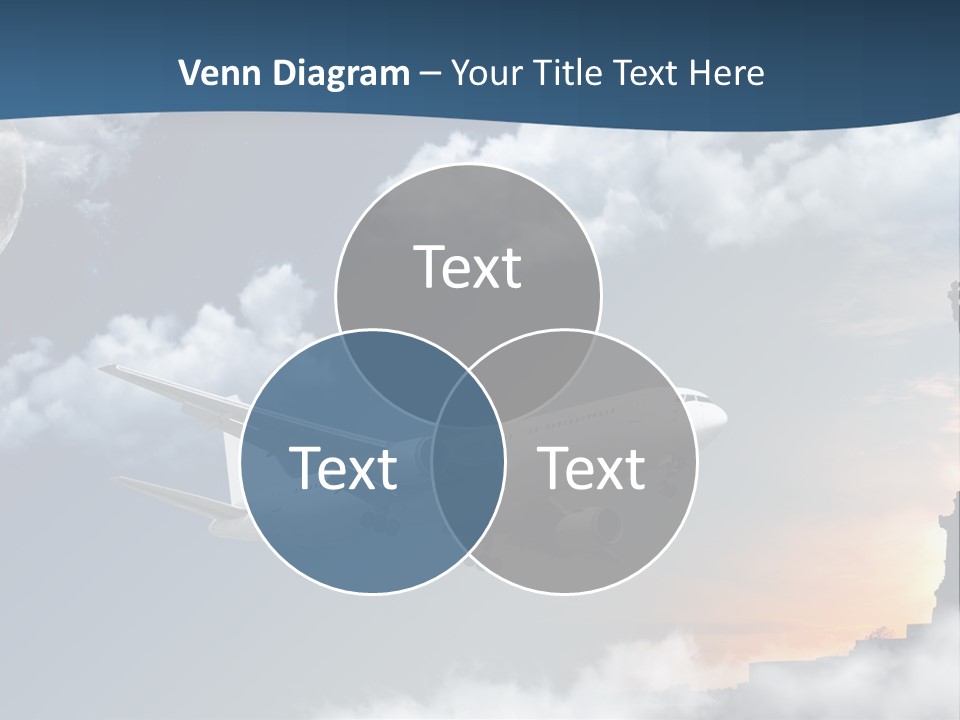 Country Airport Turism PowerPoint Template