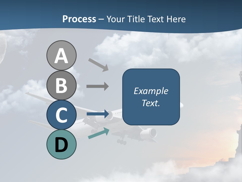 Country Airport Turism PowerPoint Template