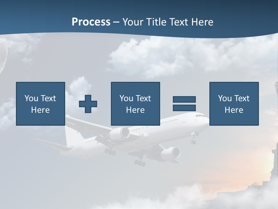 Country Airport Turism PowerPoint Template