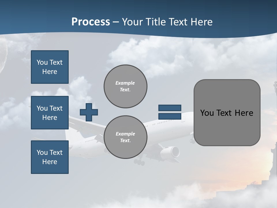 Country Airport Turism PowerPoint Template