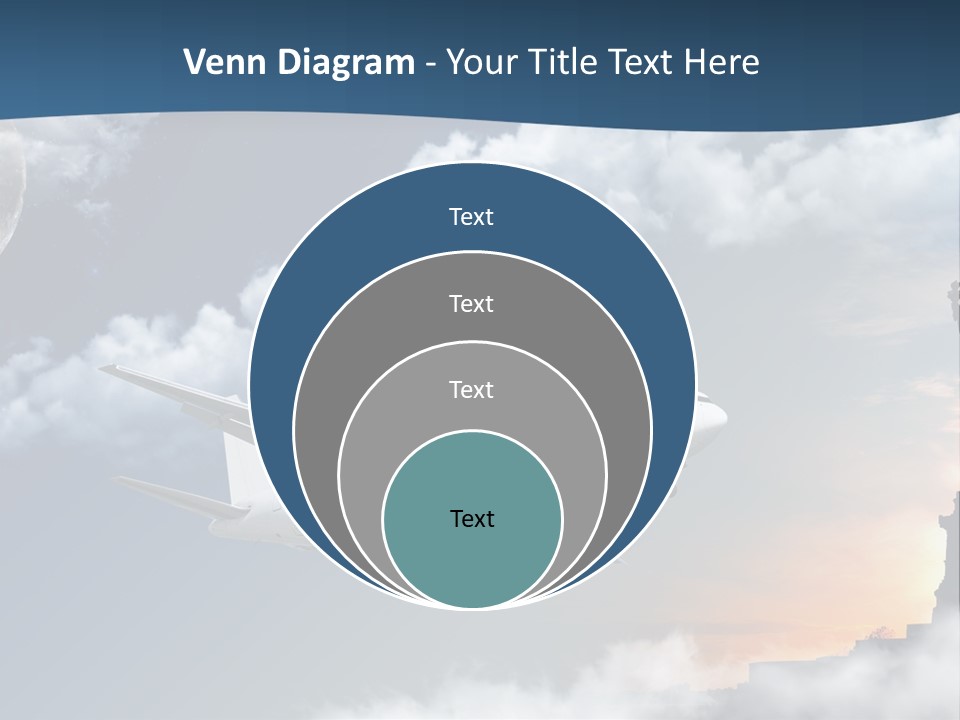 Country Airport Turism PowerPoint Template