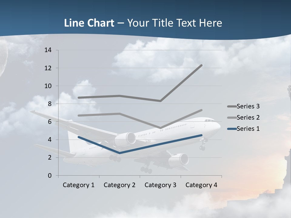 Country Airport Turism PowerPoint Template