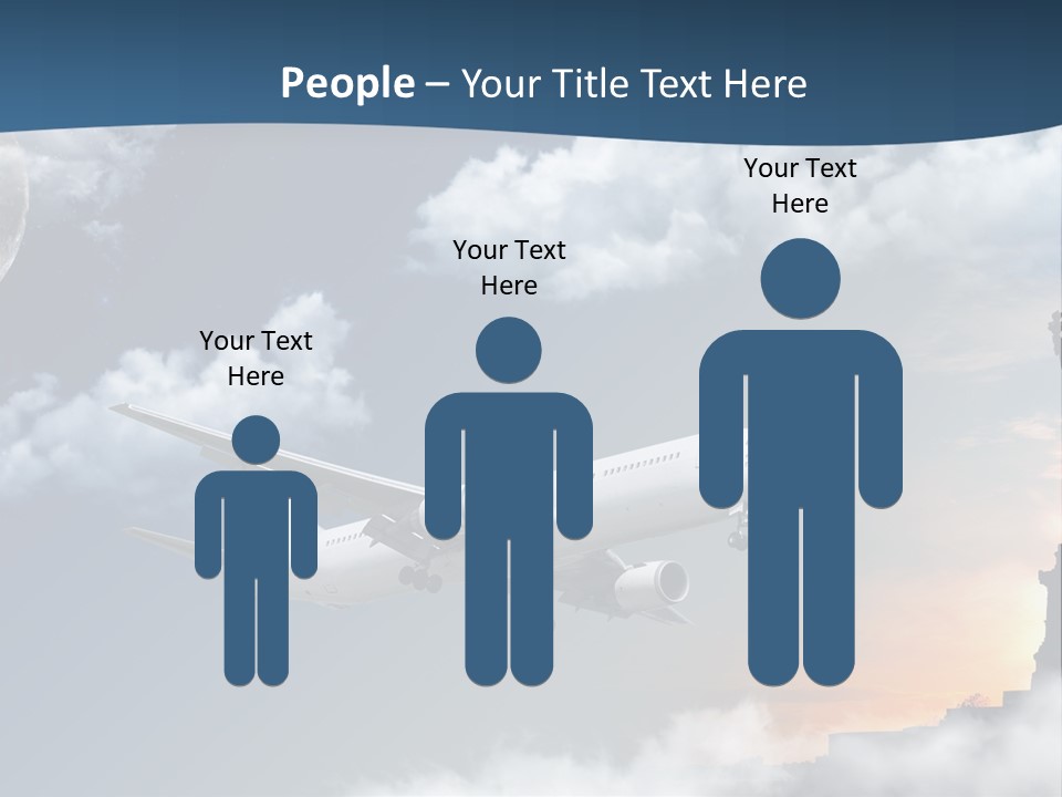 Country Airport Turism PowerPoint Template