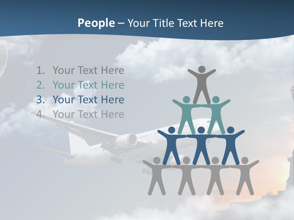Country Airport Turism PowerPoint Template