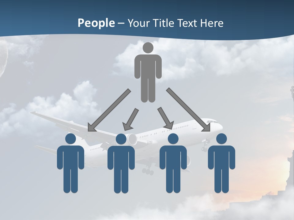 Country Airport Turism PowerPoint Template