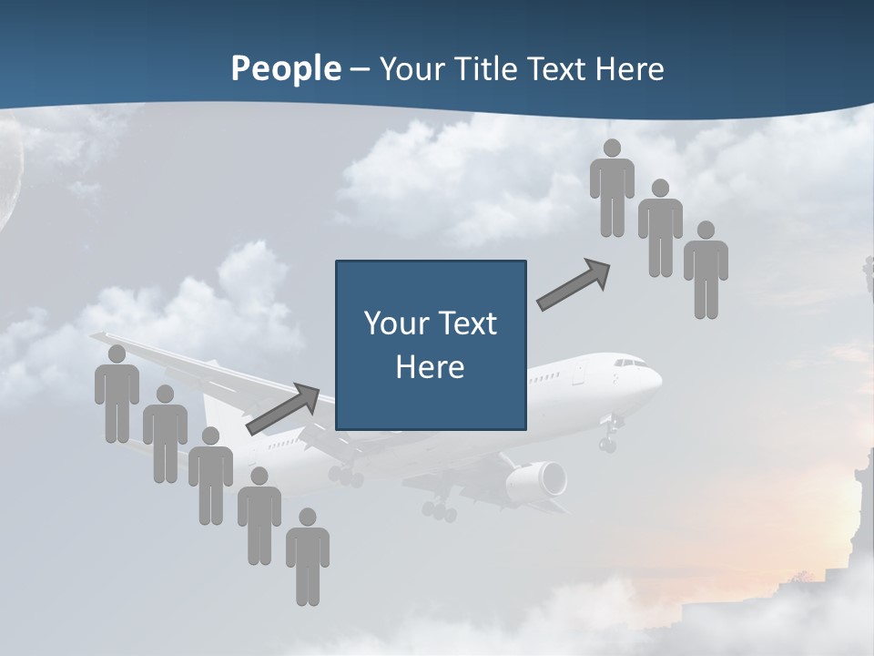 Country Airport Turism PowerPoint Template