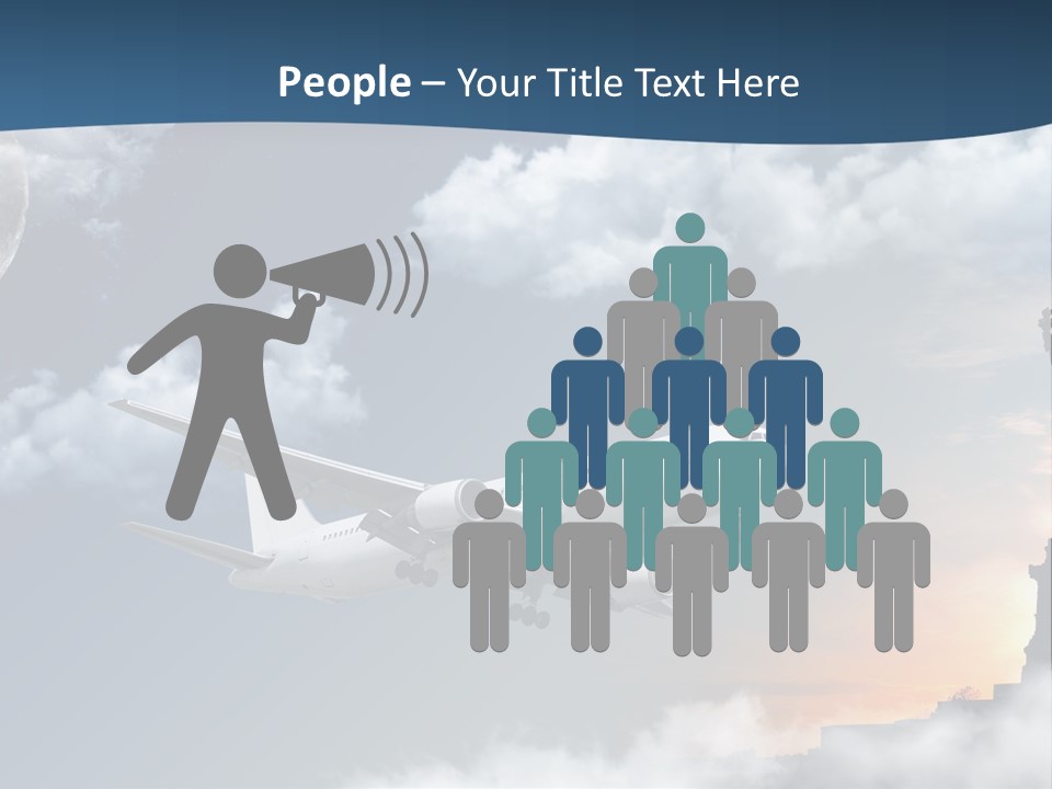 Country Airport Turism PowerPoint Template