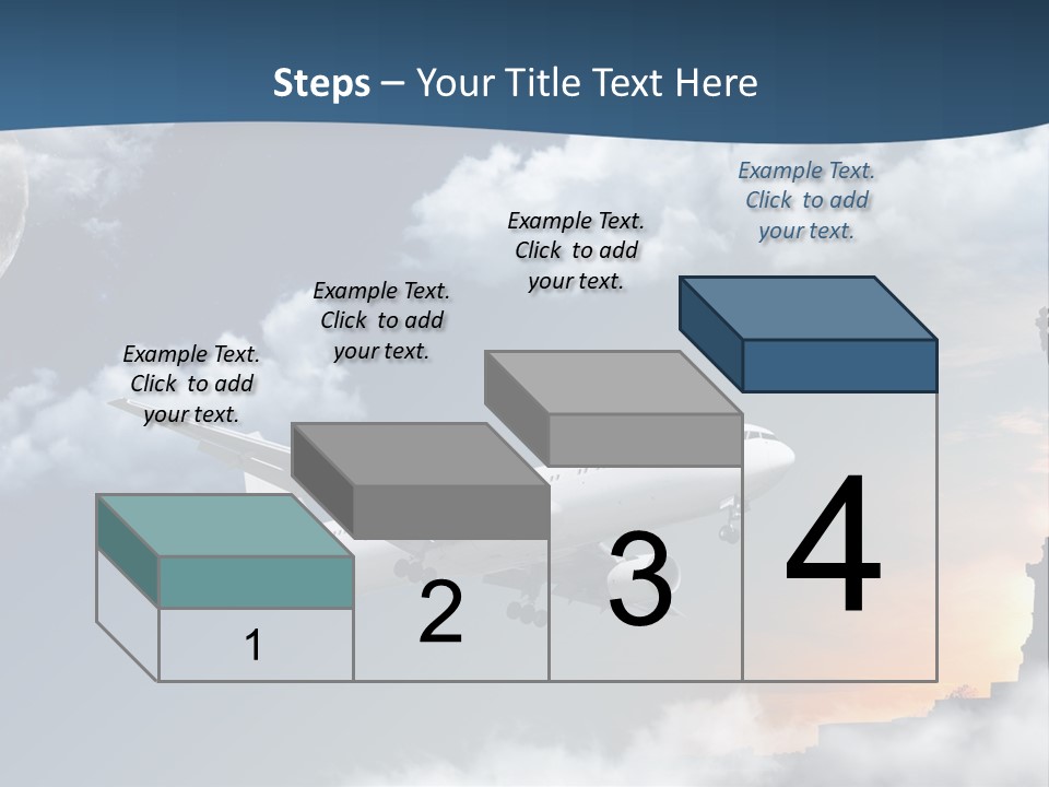 Country Airport Turism PowerPoint Template