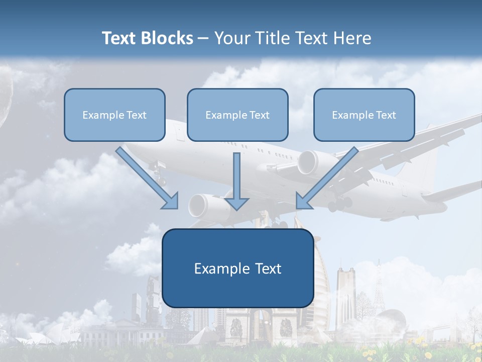 Travel Moon World PowerPoint Template