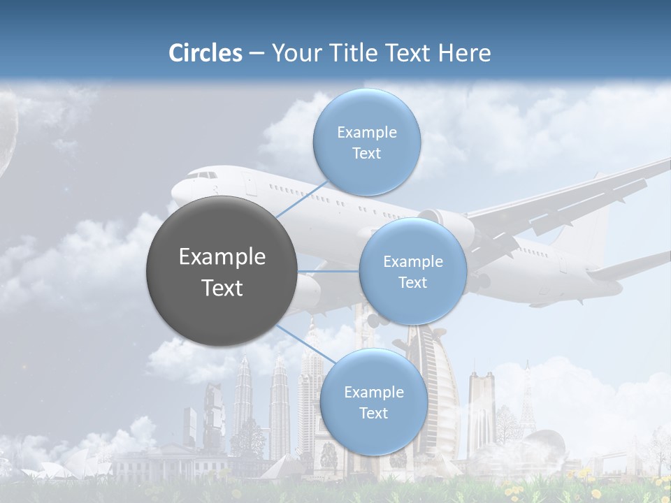 Travel Moon World PowerPoint Template