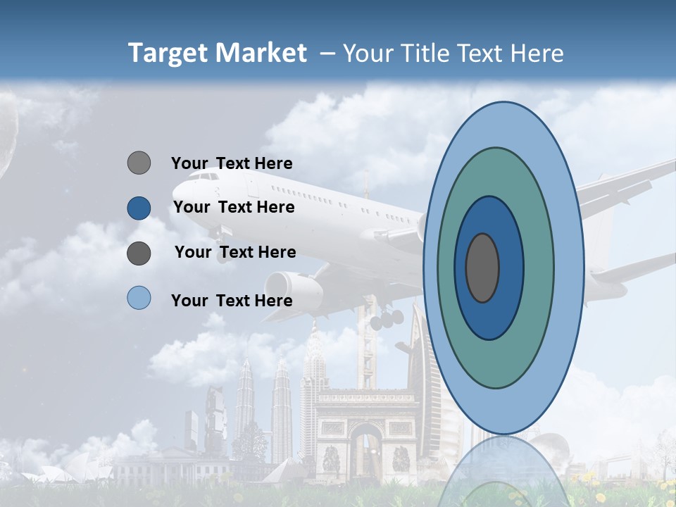 Travel Moon World PowerPoint Template