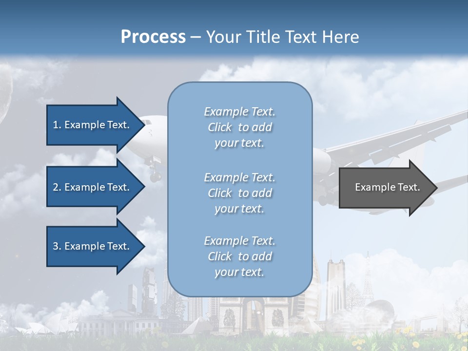 Travel Moon World PowerPoint Template