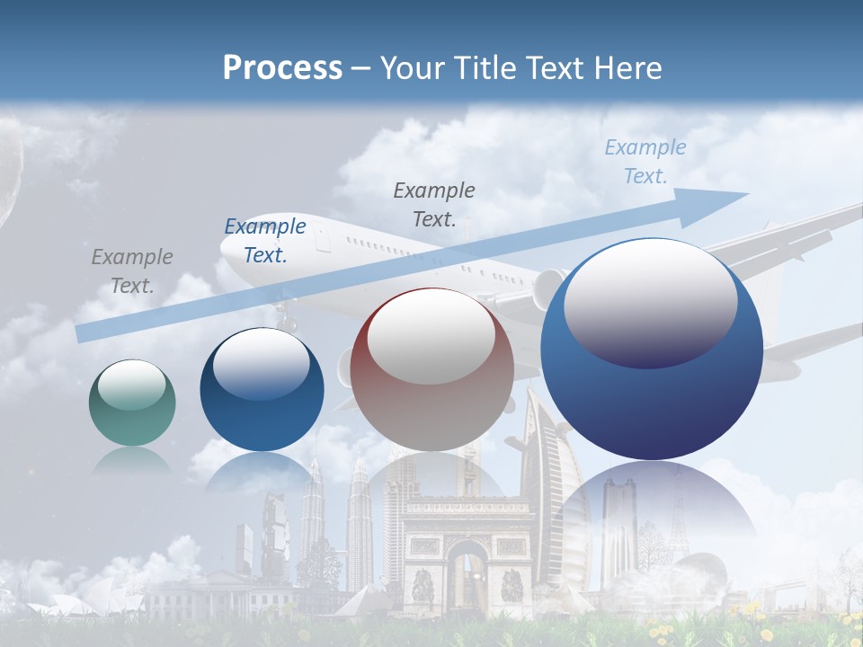 Travel Moon World PowerPoint Template